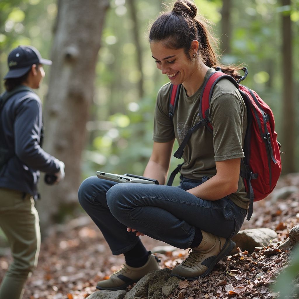 Training new guides in wilderness safety
