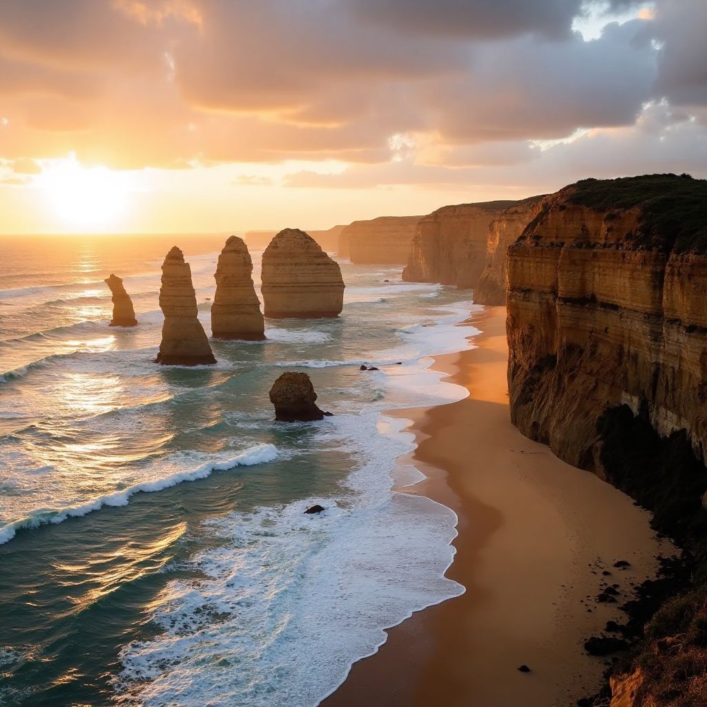 Great Ocean Road scenic coastal drive