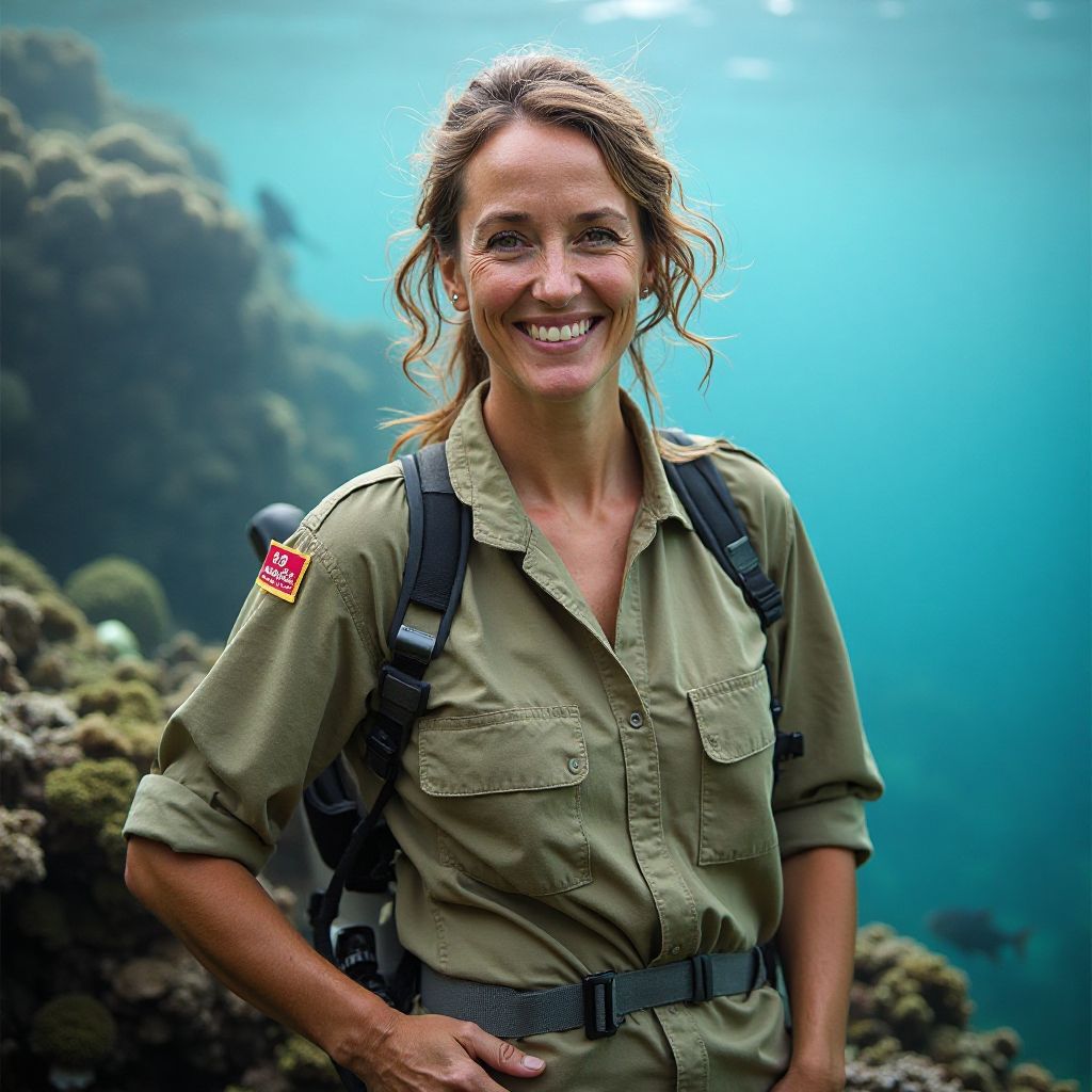 Dr. Sarah Mitchell - Founder & Marine Biologist
